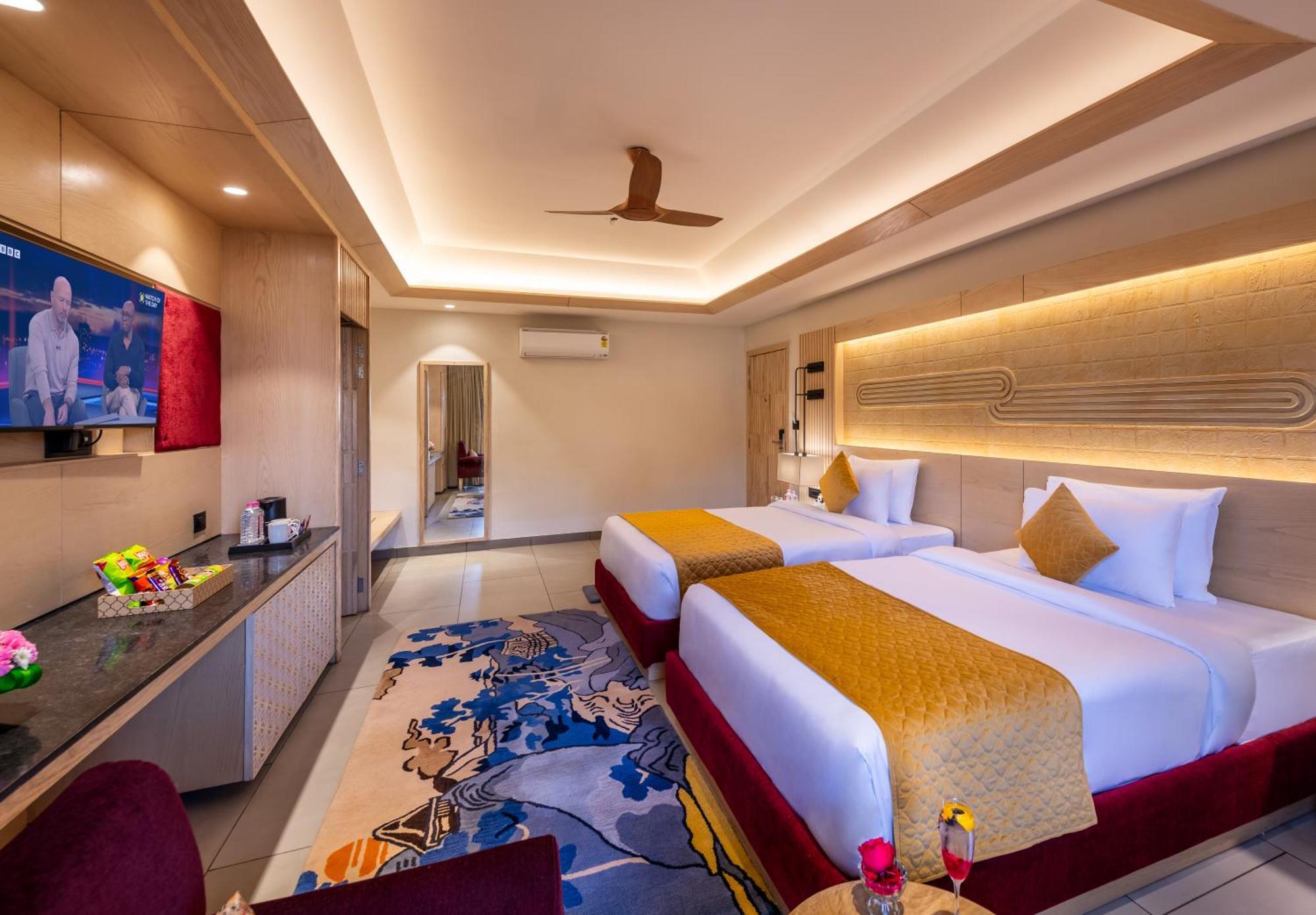 Ananta Spa & Resort Jaipur Bagian luar foto